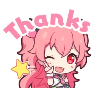 😉-Project Sekai Airi, Telegram Sticker