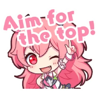😉-Project Sekai Airi, Telegram Sticker