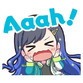 😫-Project Sekai An, Telegram Sticker