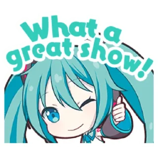 👍-Project Sekai Miku, Telegram Sticker