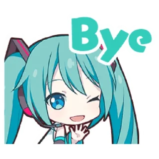 👋-Project Sekai Miku, Telegram Sticker