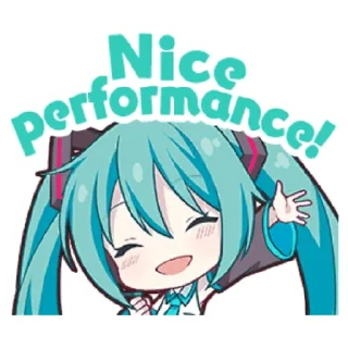 👍-Project Sekai Miku, Telegram Sticker