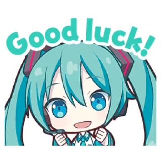 👍-Project Sekai Miku, Telegram Sticker