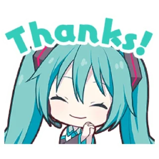 😊-Project Sekai Miku, Telegram Sticker