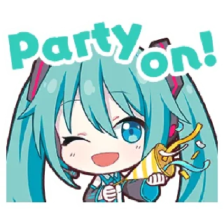 😃-Project Sekai Miku, Telegram Sticker