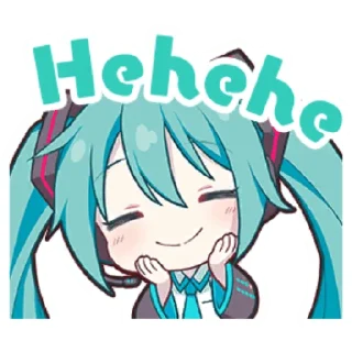 ☺️-Project Sekai Miku, Telegram Sticker