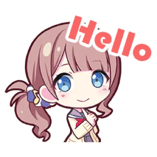 Project Sekai Honami, telegram sticker
