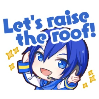 😃-Project Sekai Kaito, Telegram Sticker