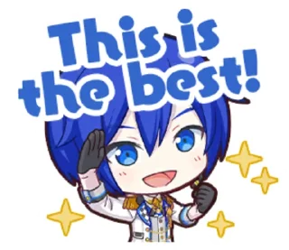 🤩-Project Sekai Kaito, Telegram Sticker