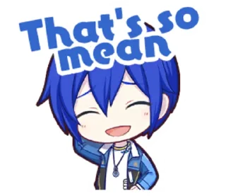 😄-Project Sekai Kaito, Telegram Sticker