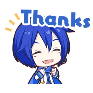 😄-Project Sekai Kaito, Telegram Sticker