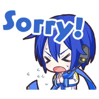 😫-Project Sekai Kaito, Telegram Sticker