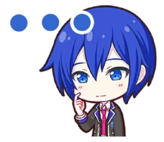 😶-Project Sekai Kaito, Telegram Sticker