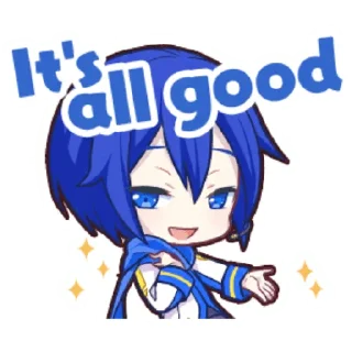 😏-Project Sekai Kaito, Telegram Sticker