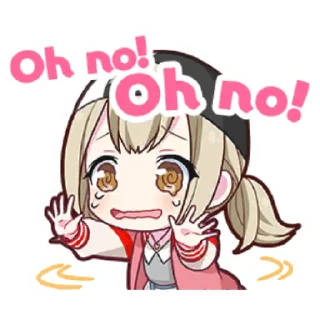 😰-Project Sekai Kohane, Telegram Sticker