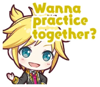 😃-Project Sekai Len, Telegram Sticker