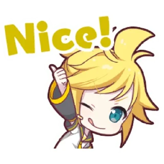 👍-Project Sekai Len, Telegram Sticker