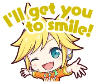 😄-Project Sekai Len, Telegram Sticker