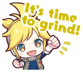 🔥-Project Sekai Len, Telegram Sticker