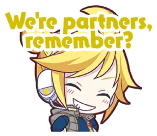 😁-Project Sekai Len, Telegram Sticker