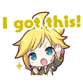 ✊-Project Sekai Len, Telegram Sticker