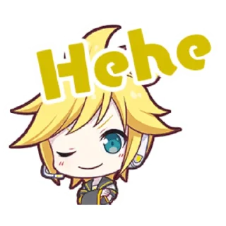 😉-Project Sekai Len, Telegram Sticker