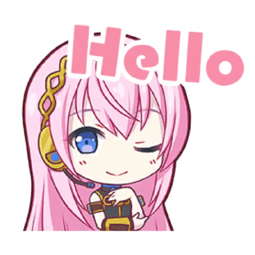 Project Sekai Luka, telegram sticker