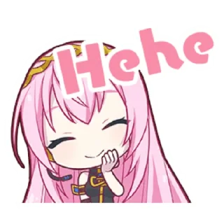 😊-Project Sekai Luka, Telegram Sticker