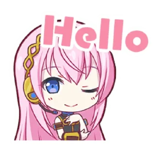 👋-Project Sekai Luka, Telegram Sticker