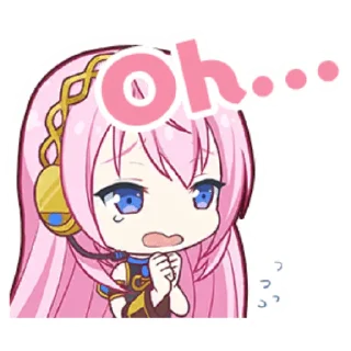 😥-Project Sekai Luka, Telegram Sticker