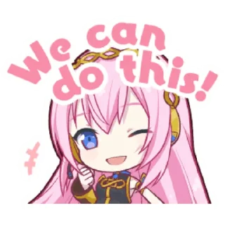 👍-Project Sekai Luka, Telegram Sticker