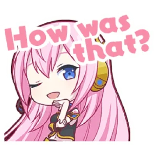 😉-Project Sekai Luka, Telegram Sticker