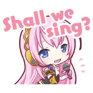 🎤-Project Sekai Luka, Telegram Sticker