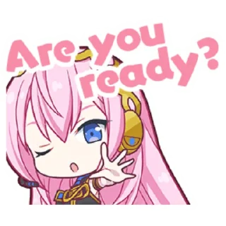 💪-Project Sekai Luka, Telegram Sticker