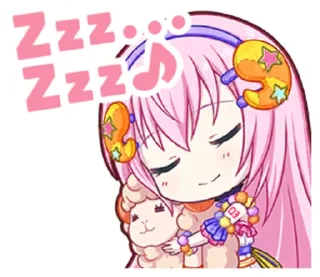 😴-Project Sekai Luka, Telegram Sticker