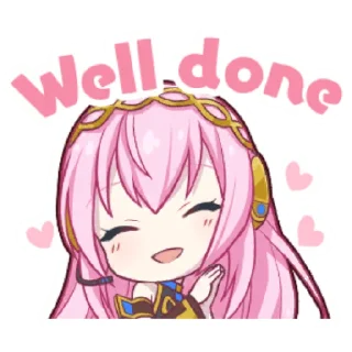 🥰-Project Sekai Luka, Telegram Sticker