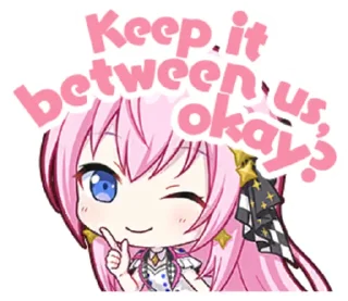 😉-Project Sekai Luka, Telegram Sticker