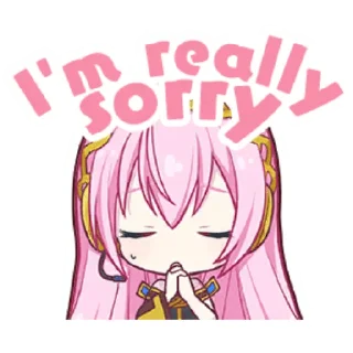 🙏-Project Sekai Luka, Telegram Sticker