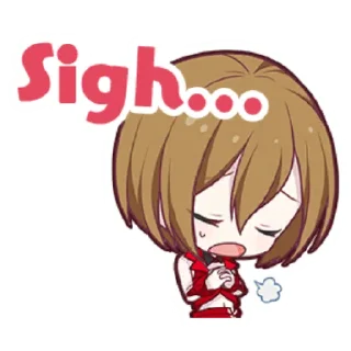 😮‍💨-Project Sekai Meiko, Telegram Sticker