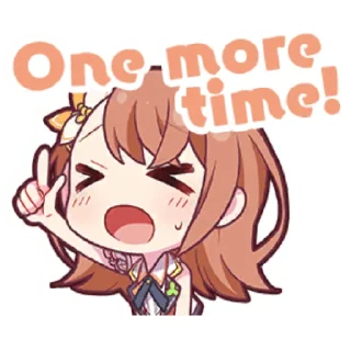☝️-Project Sekai Minori, Telegram Sticker