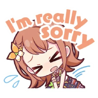 😣-Project Sekai Minori, Telegram Sticker