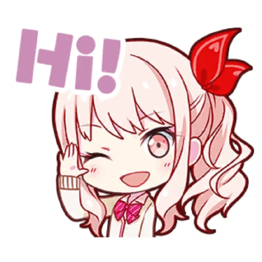 Project Sekai Mizuki, telegram sticker