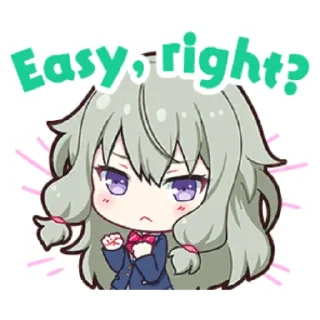 😤-Project Sekai Nene, Telegram Sticker