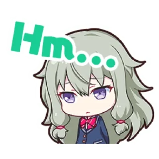 😔-Project Sekai Nene, Telegram Sticker