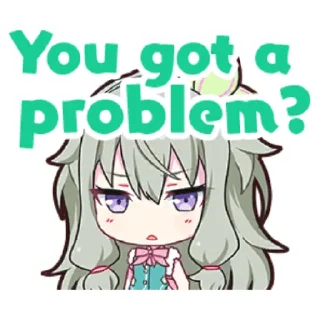 😒-Project Sekai Nene, Telegram Sticker