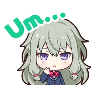 🤔-Project Sekai Nene, Telegram Sticker