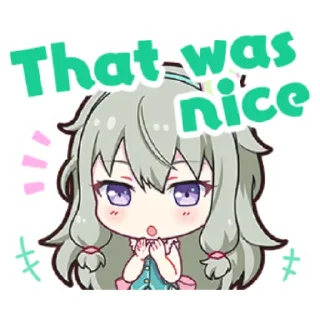👍-Project Sekai Nene, Telegram Sticker