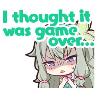 😨-Project Sekai Nene, Telegram Sticker