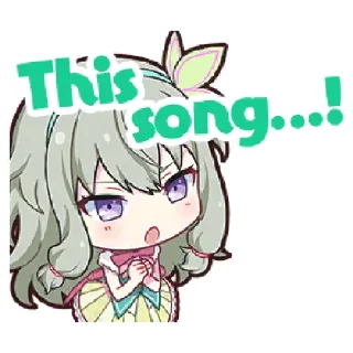 😠-Project Sekai Nene, Telegram Sticker