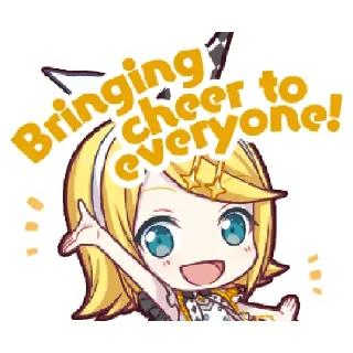 😃-Project Sekai Rin, Telegram Sticker